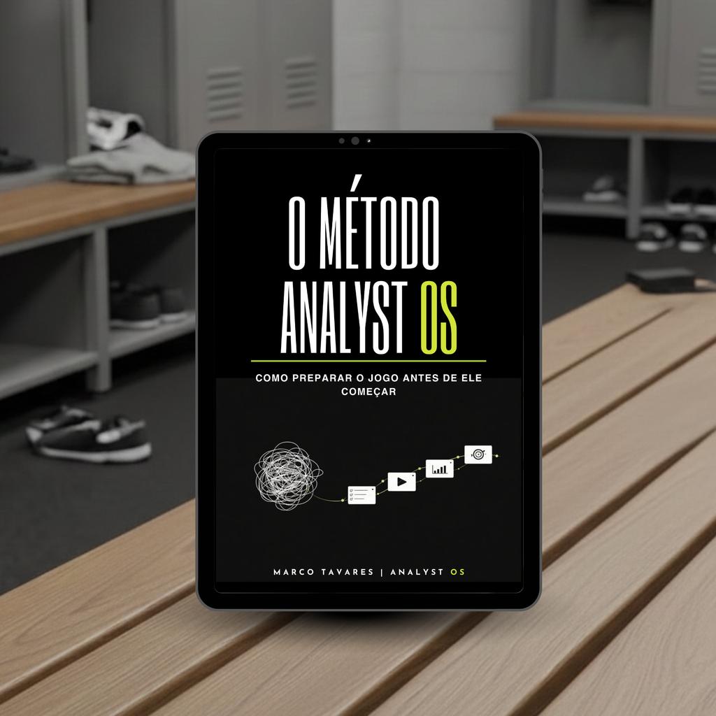 O Método Analyst OS | Como preparar o jogo antes de ele começar (e-book)