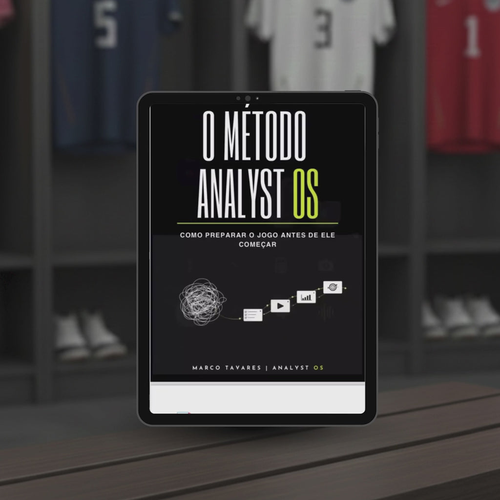 O Método Analyst OS | Como preparar o jogo antes de ele começar (e-book)